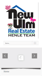 Mobile Screenshot of newulmrealestate.net